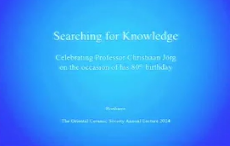 Searching for Knowledge Celebrating Professor Christian Jorg on the occasion of his 80th birthday