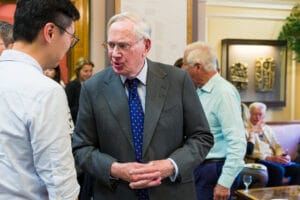 HRH The Duke of Gloucester meets OCS members at the AGM reception