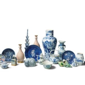 image of ceramic objects from the Peter and Mary White collection