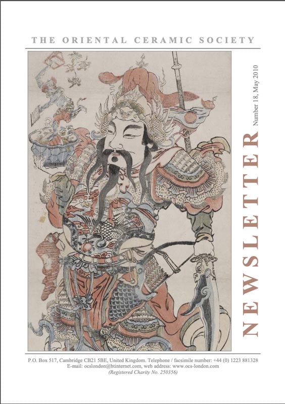The Oriental Ceramic Society Newsletter 18 May 2010