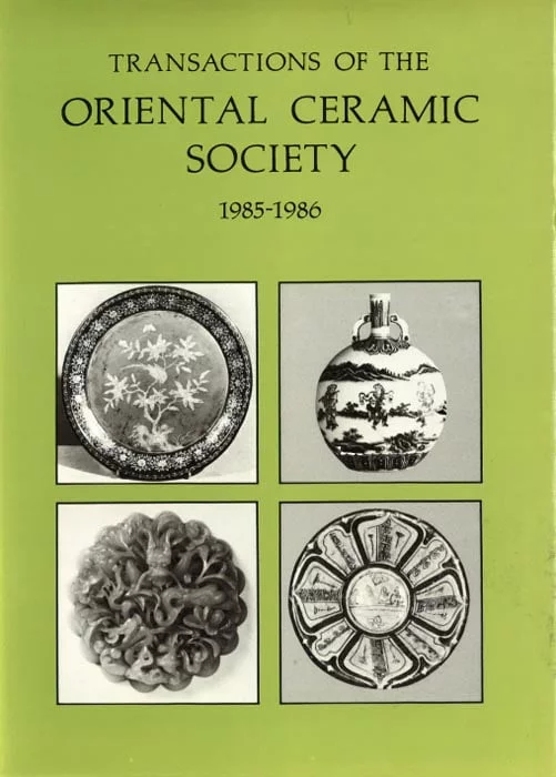 Transactions of The Oriental Ceramic Society 50 1985-86