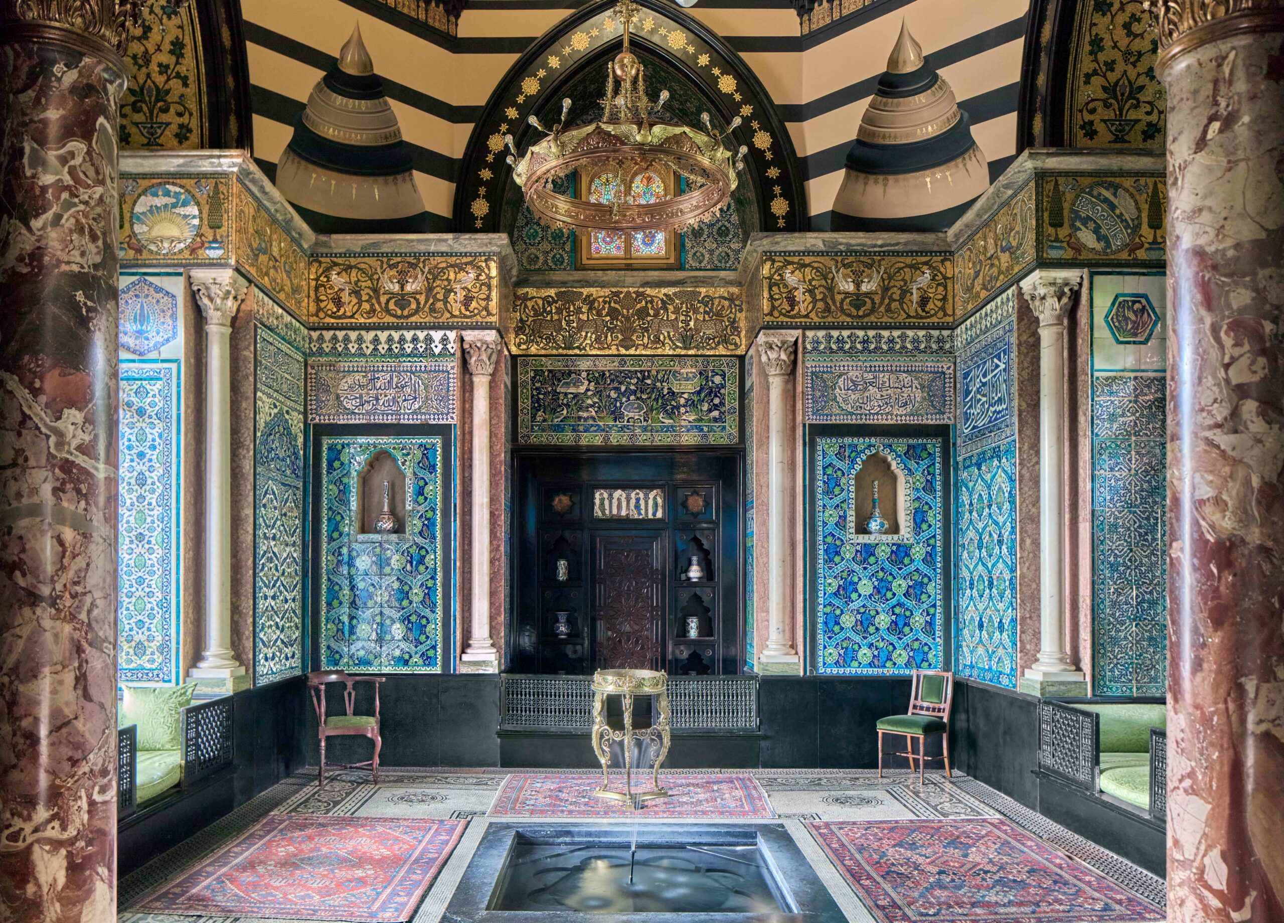 The Arab Hall, Leighton House. Royal Borough of Kensington and Chelsea. Image courtesy of Siobhan Doran