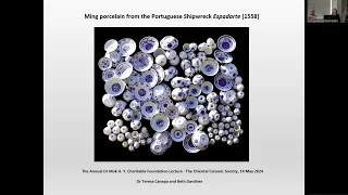 Ming Porcelain from the Portugese shipwreck, a collection of blue and white bowls