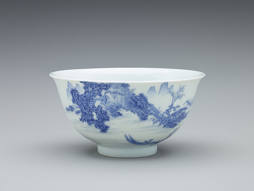 Overglaze enameled porcelain cup, Yongzheng mark and period (1723-1735), Jingdezhen, imperial kilns for the porcelain body; enameling at the imperial workshops, Beijing, National Museum of Asian Art, Smithsonian Institution, Freer Collection, Purchase — Charles Lang Freer Endowment, F1932.63a-g